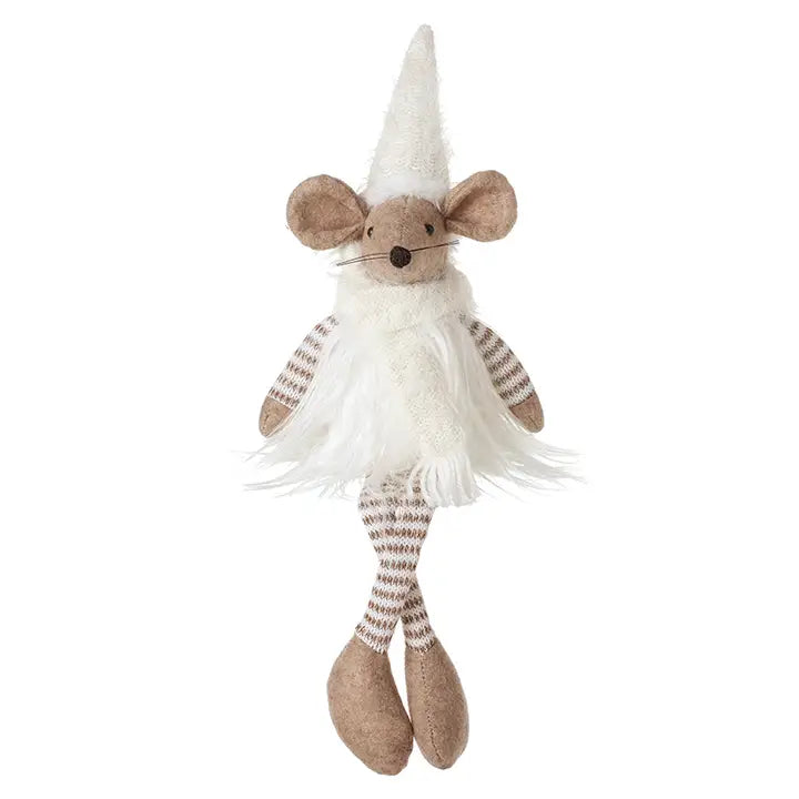 Sitting Winter Mouse