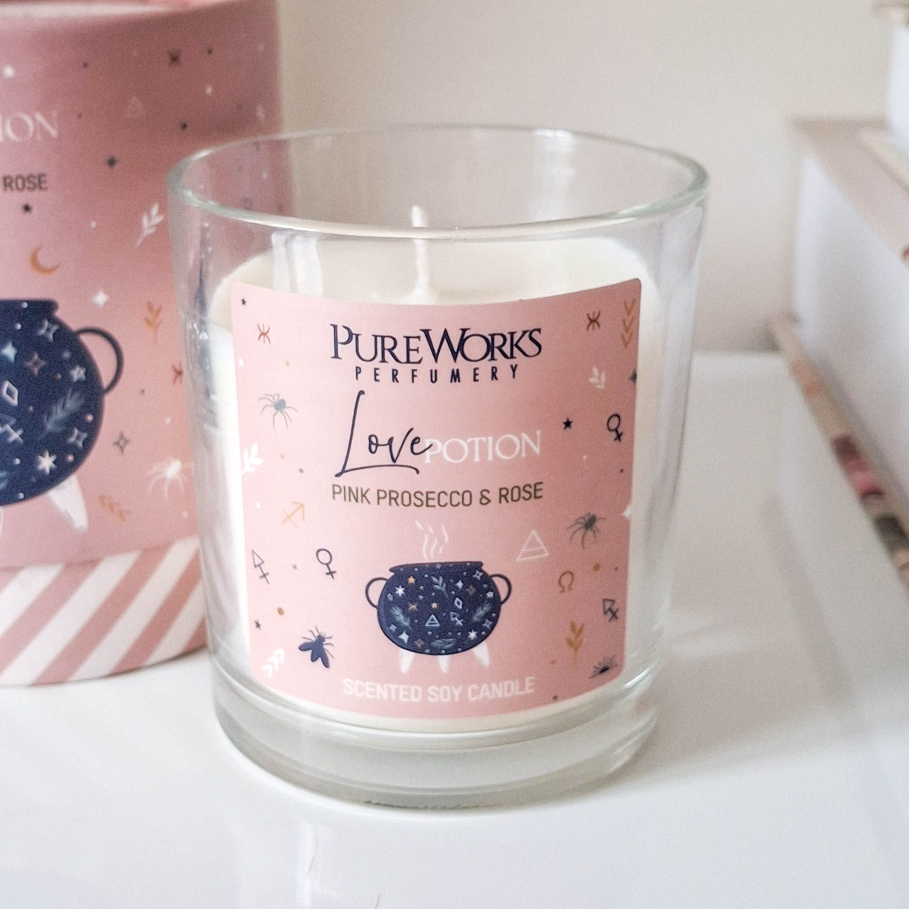 Love Potion Pink Prosecco & Rose Scented Candle