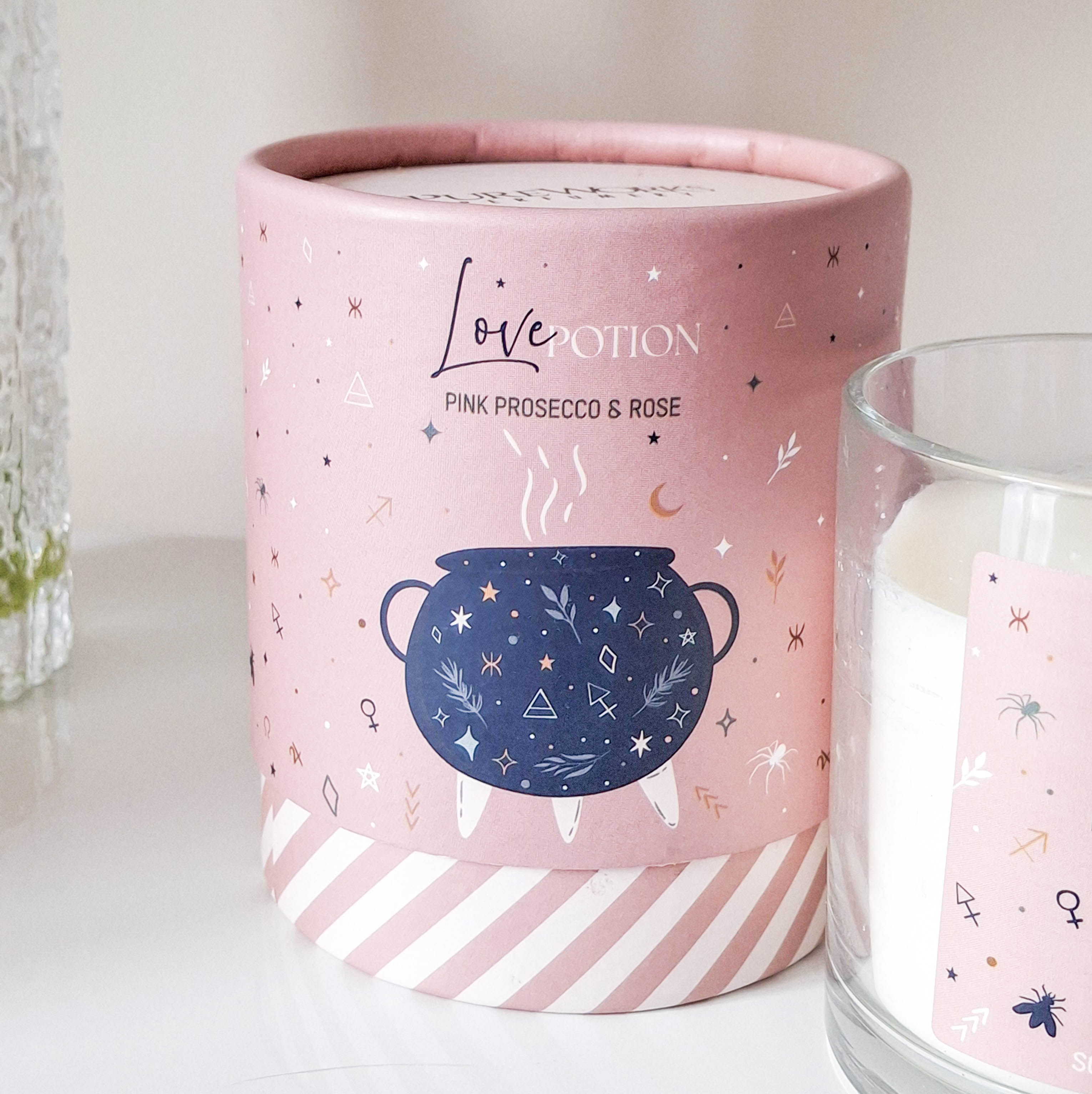 Love Potion Pink Prosecco & Rose Scented Candle