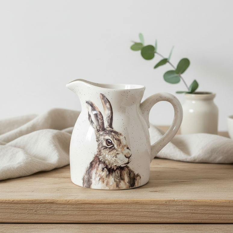 Meg Hawkins Hare Ceramic Jug