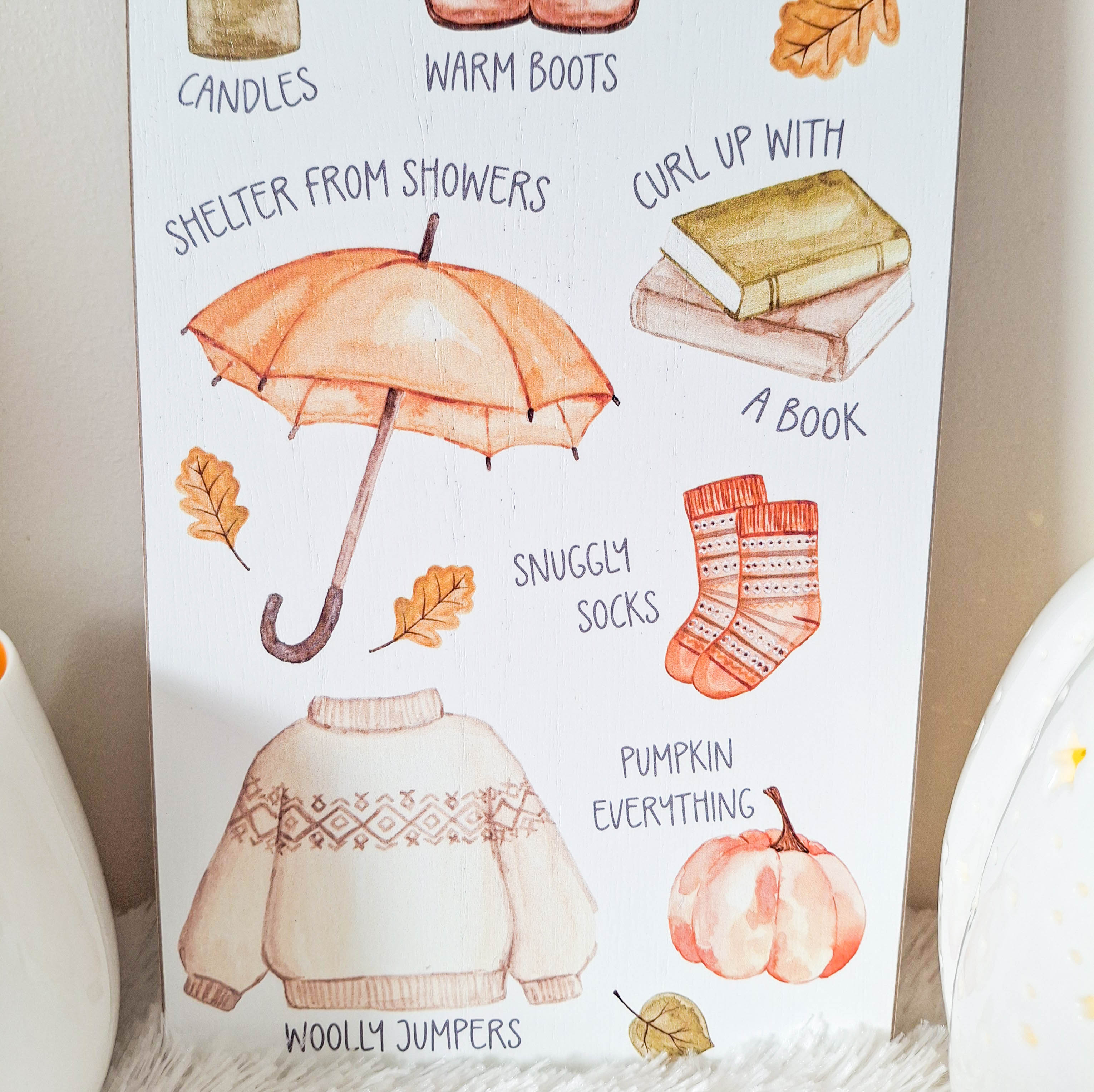 Cosy Season Wooden Plaque