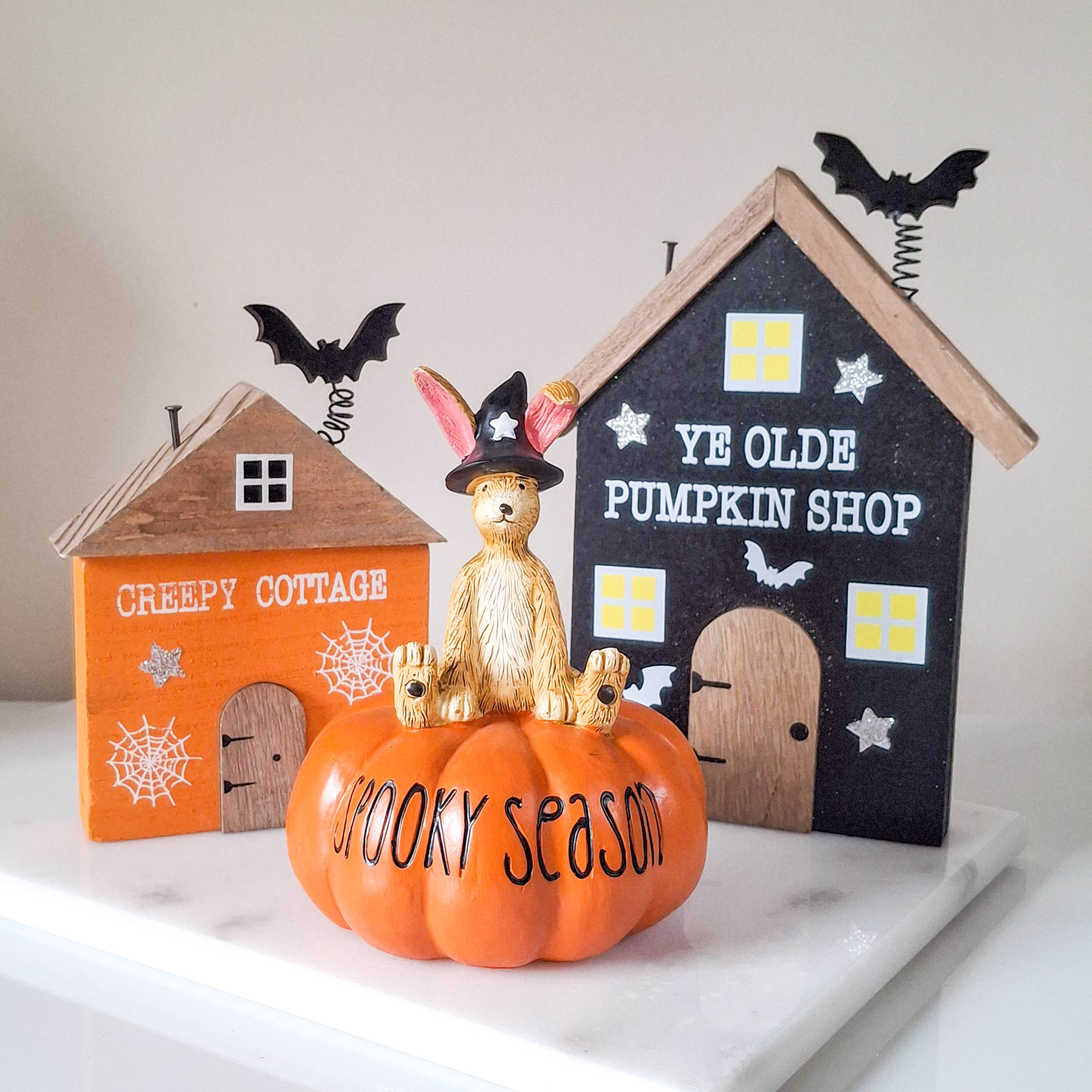 Ye Olde Pumpkin Shop Wooden Plaque