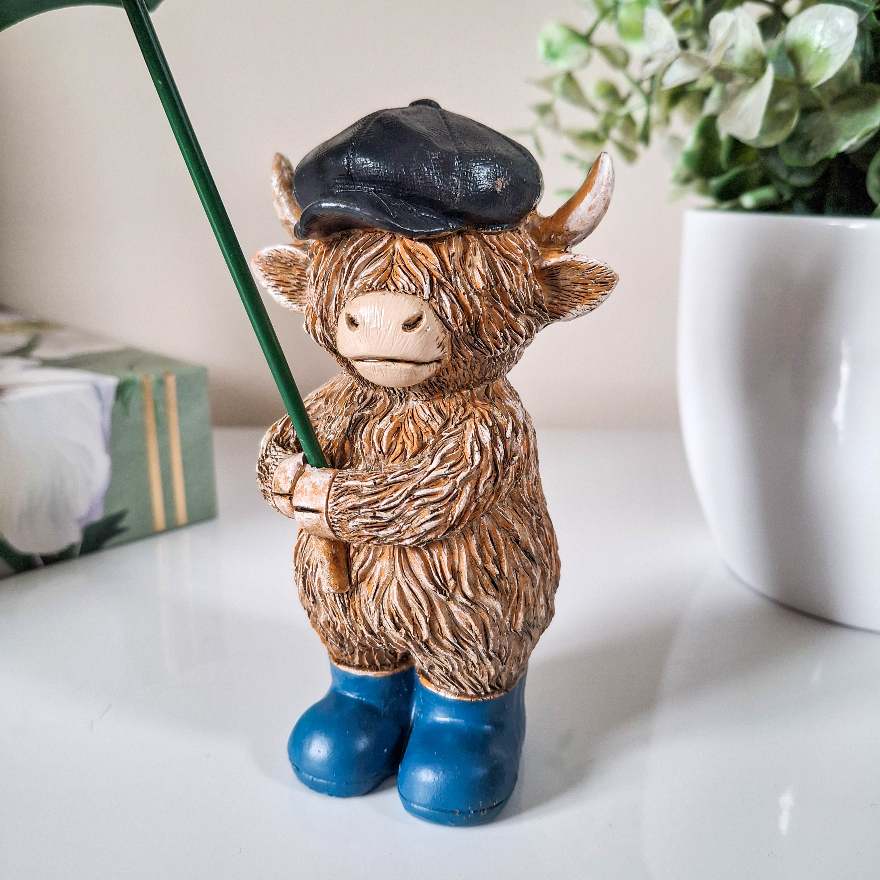 Rainy Days Boy Highland Cow
