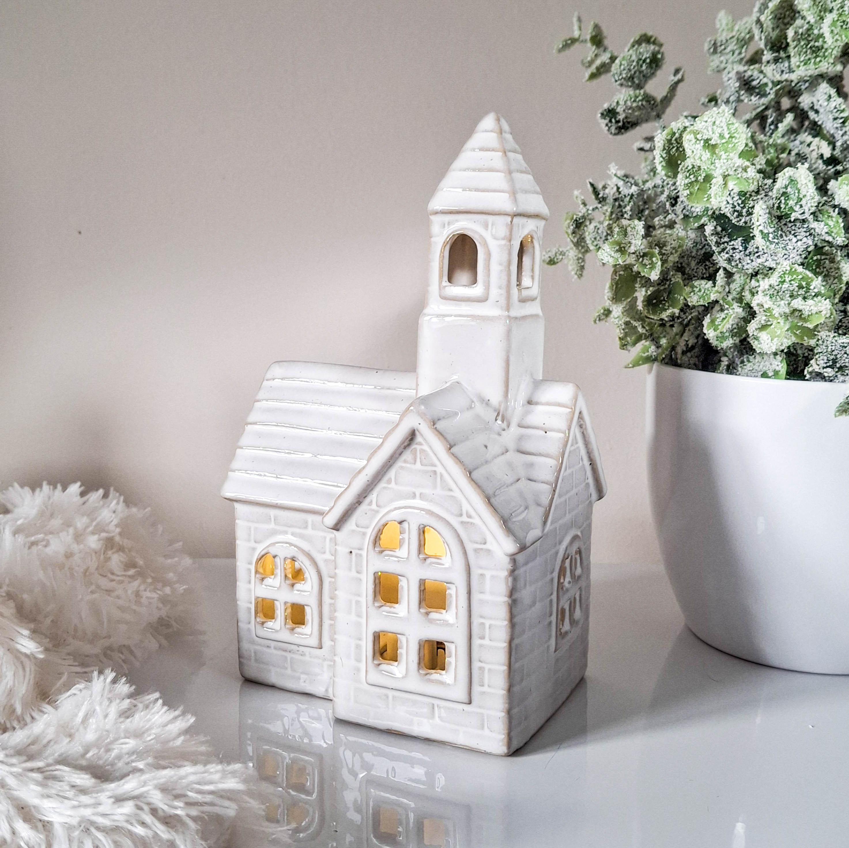 Reactive Glaze LED Church