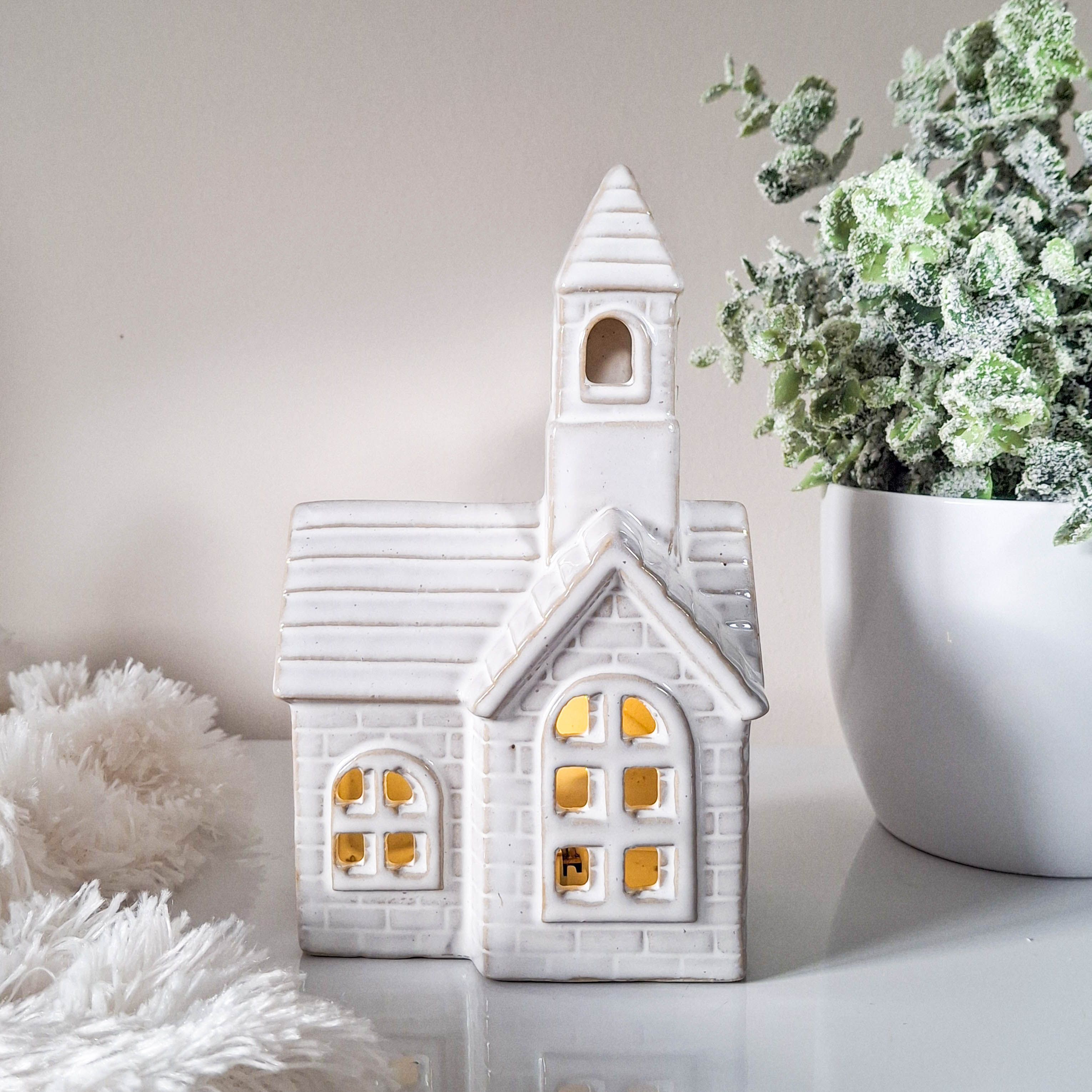 Reactive Glaze LED Church
