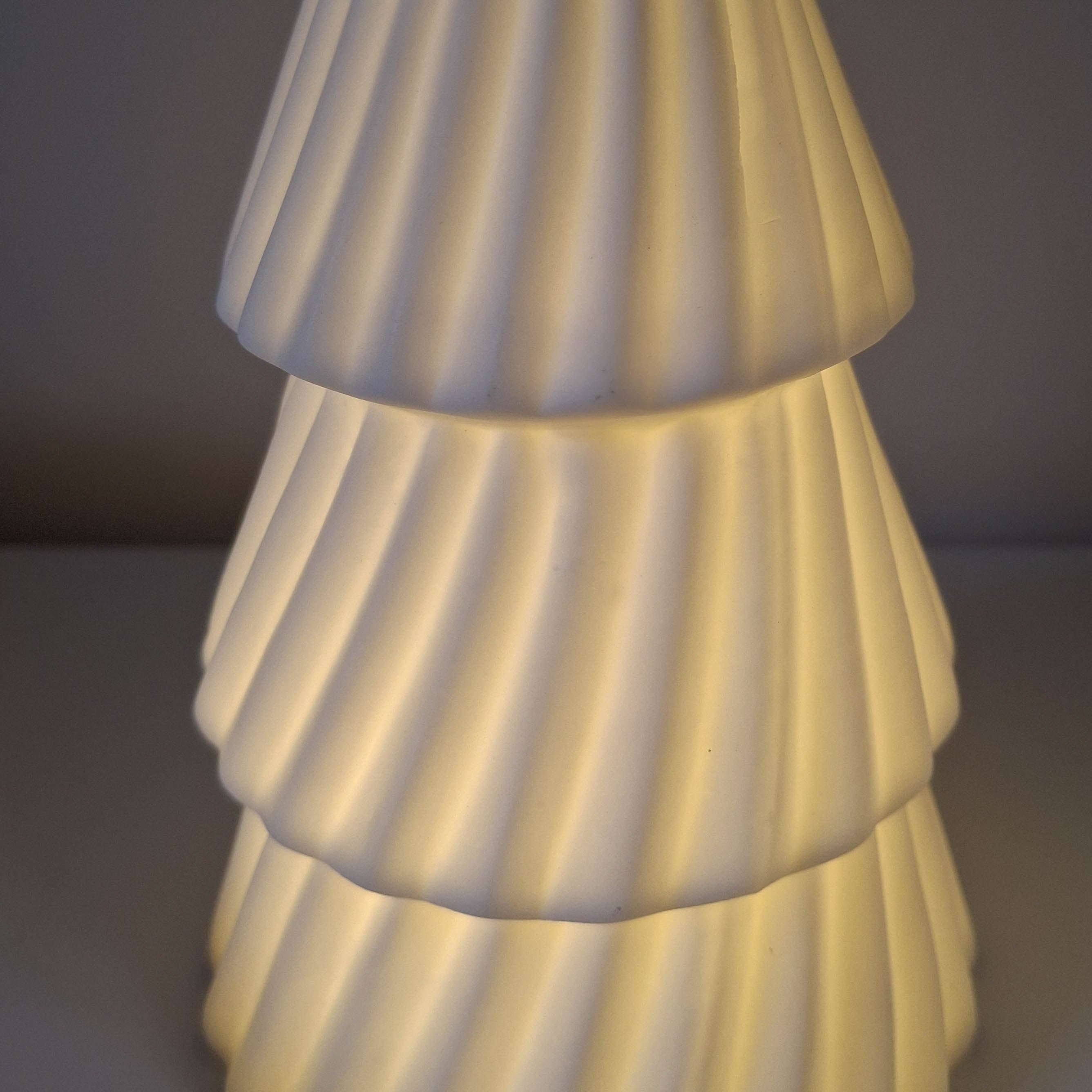 Matt White LED Christmas Tree