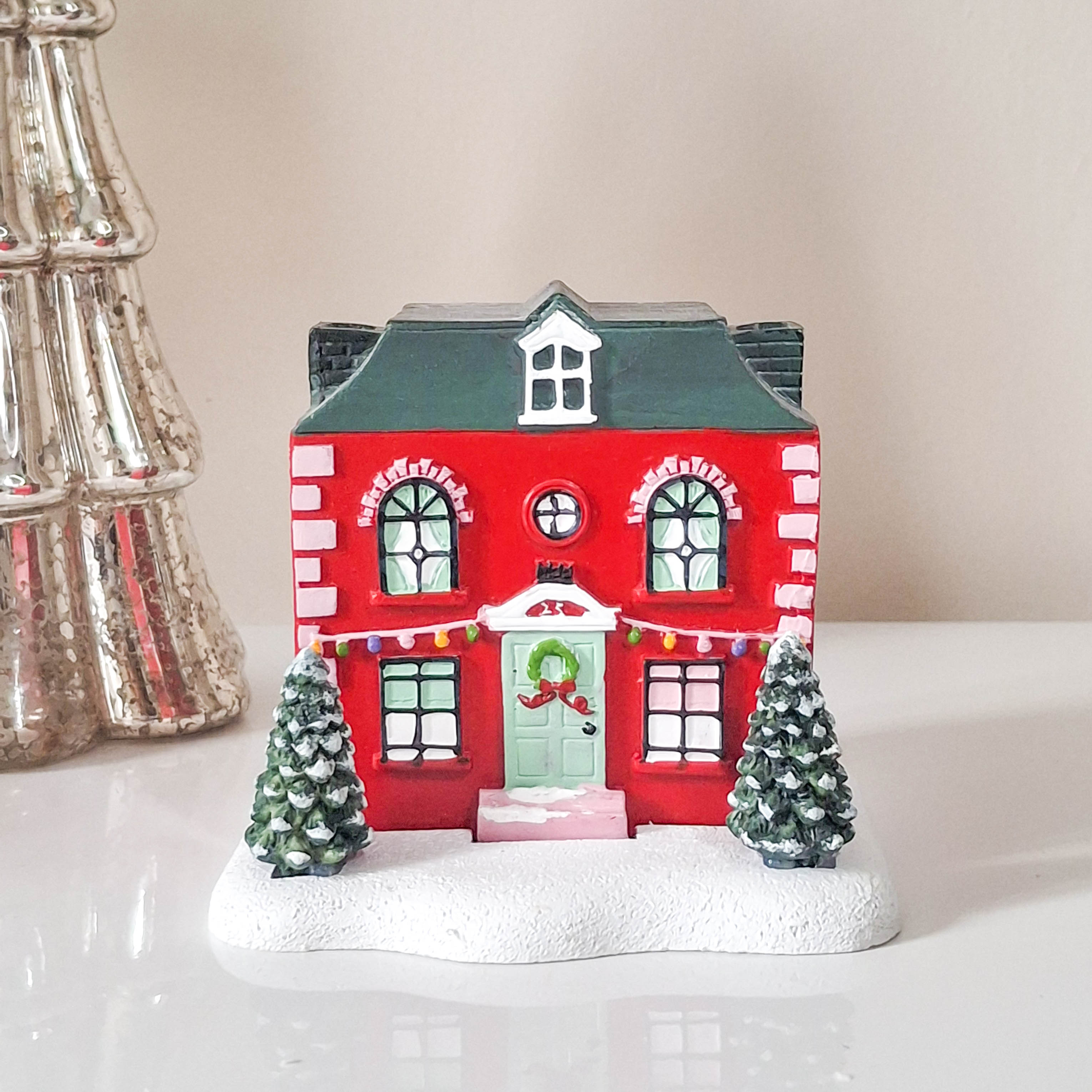 Christmas House Incense Cone Burner