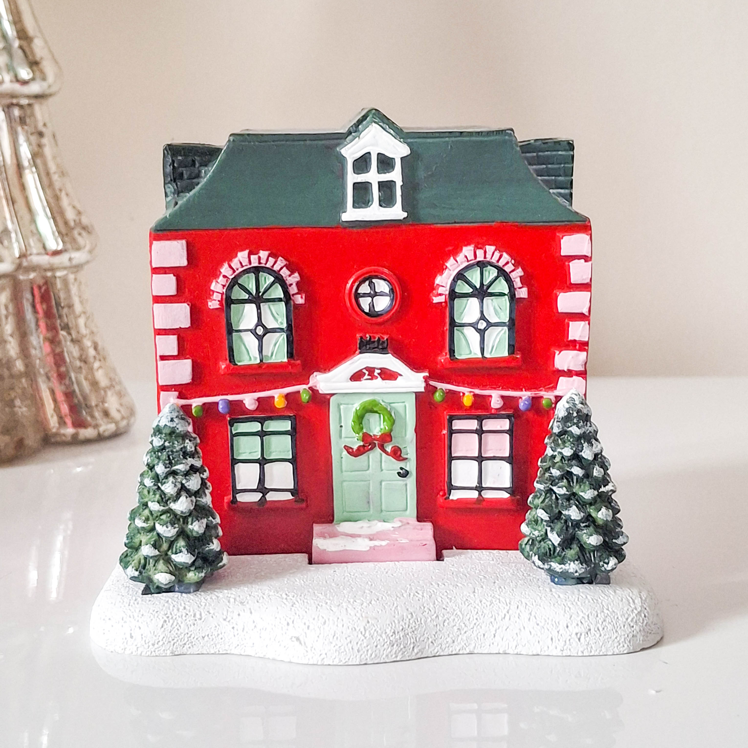 Christmas House Incense Cone Burner