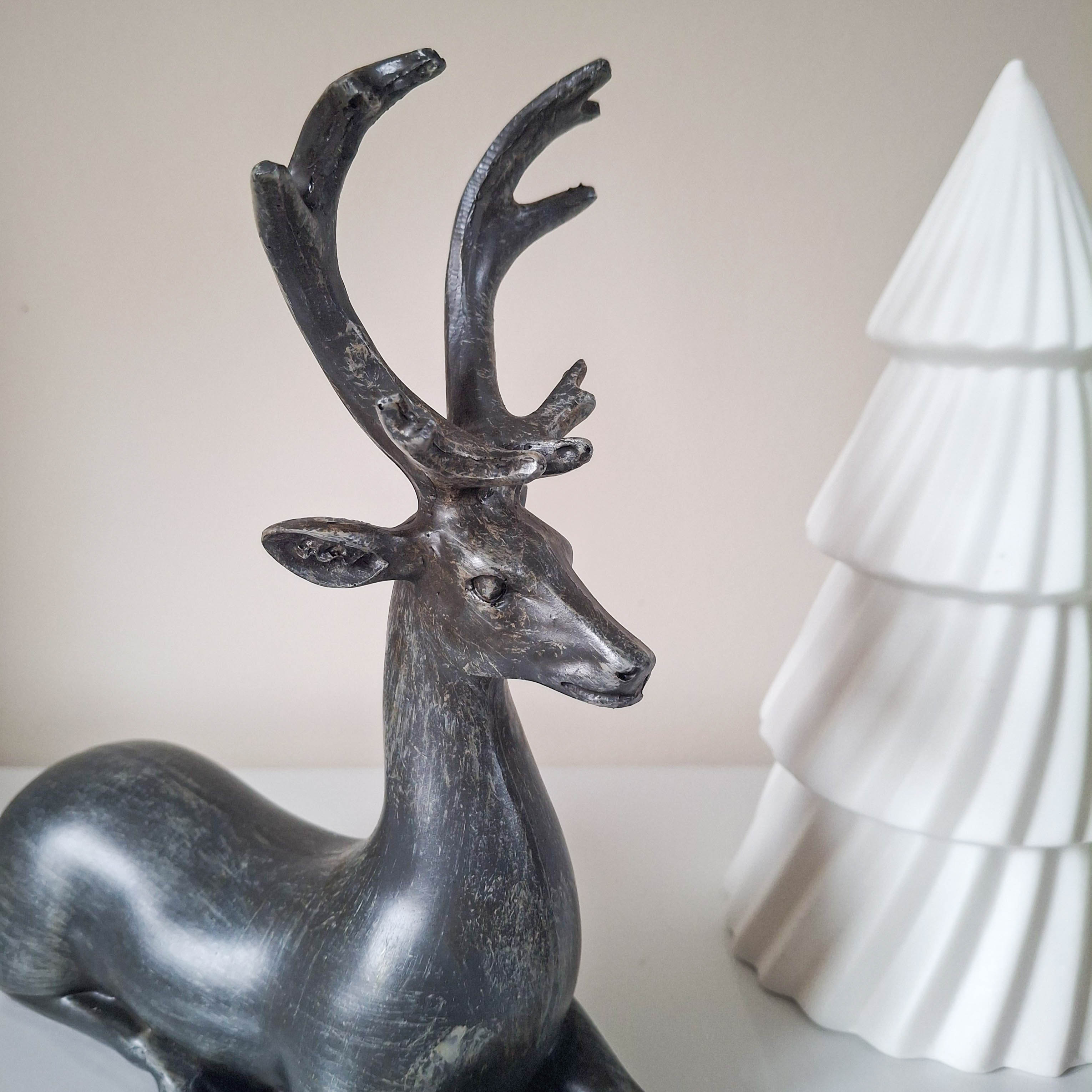 Lying Down Deer Ornament