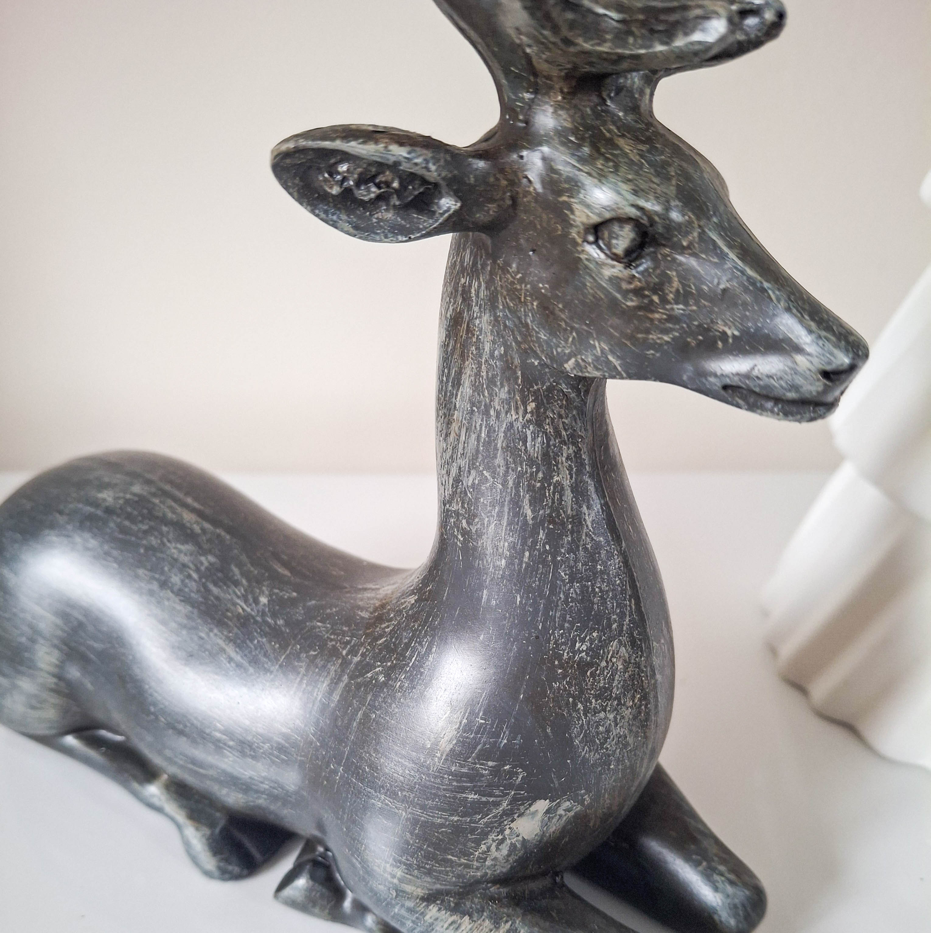Lying Down Deer Ornament