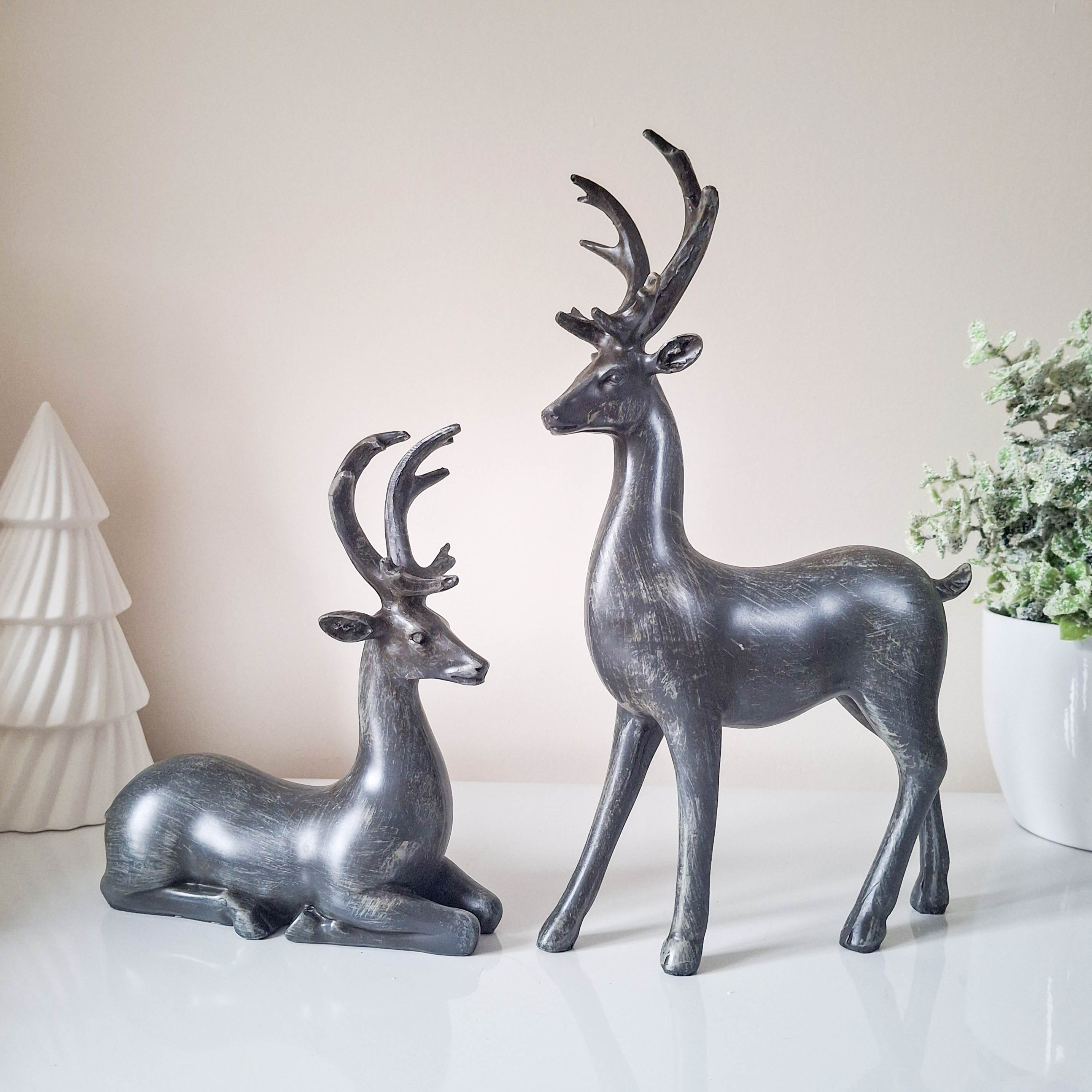 Lying Down Deer Ornament
