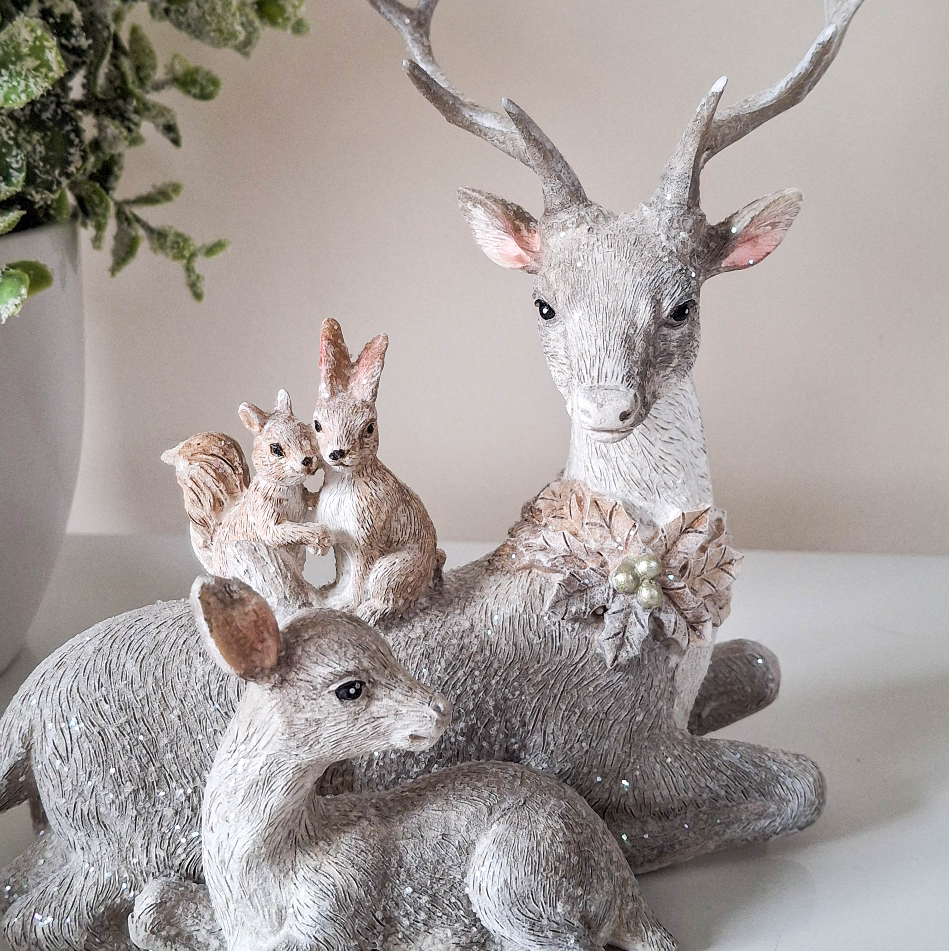 Stag & Woodland Animals Ornament