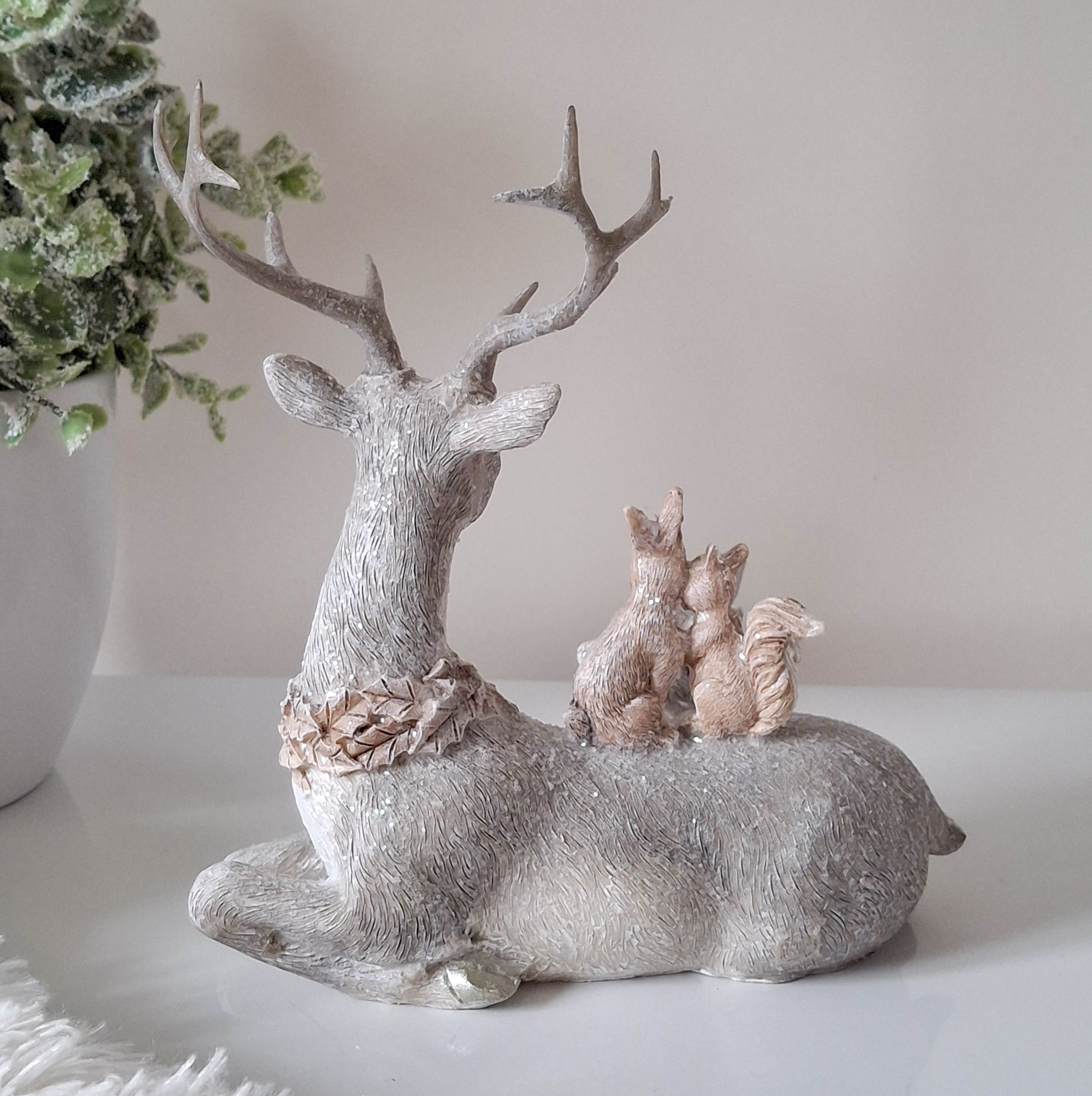 Stag & Woodland Animals Ornament