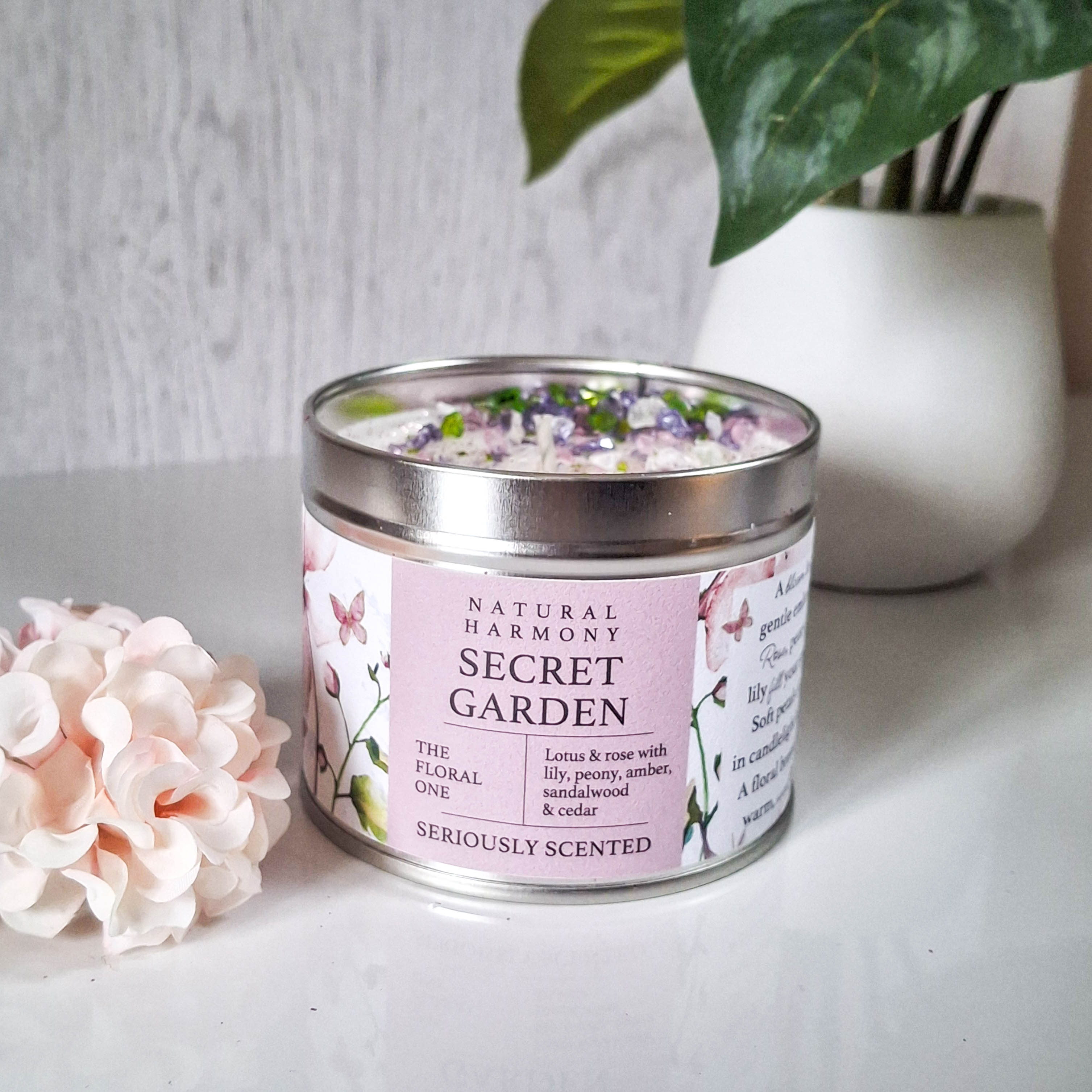 Natural Harmony Secret Garden Scented Candle