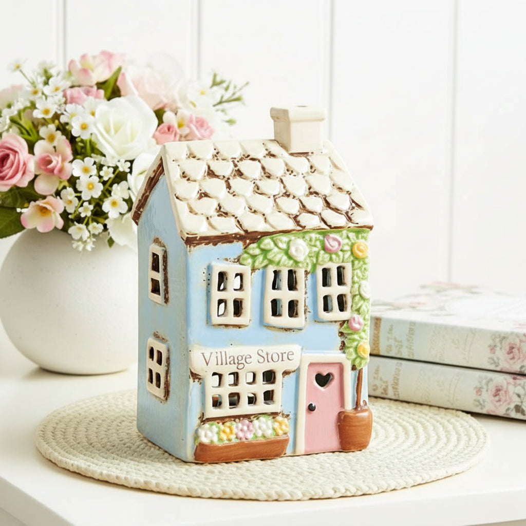 Village Pottery Village Store Tealight House