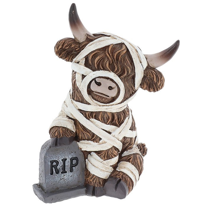Spooky Halloween Costume Highland Cow
