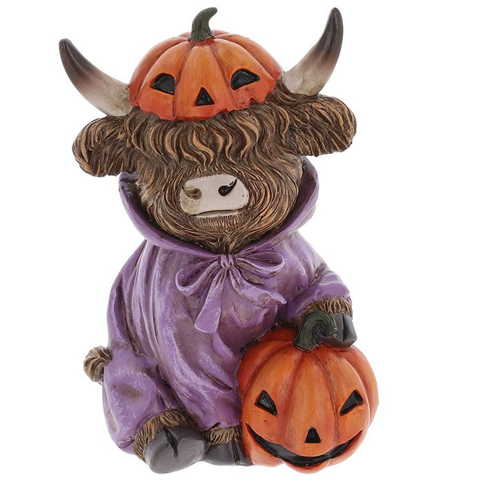 Spooky Halloween Costume Highland Cow