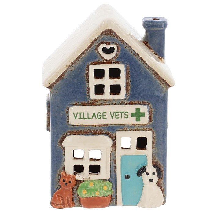 Village Pottery Village Vets Tealight House
