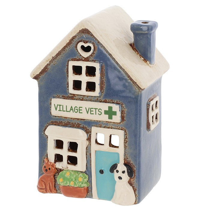 Village Pottery Village Vets Tealight House