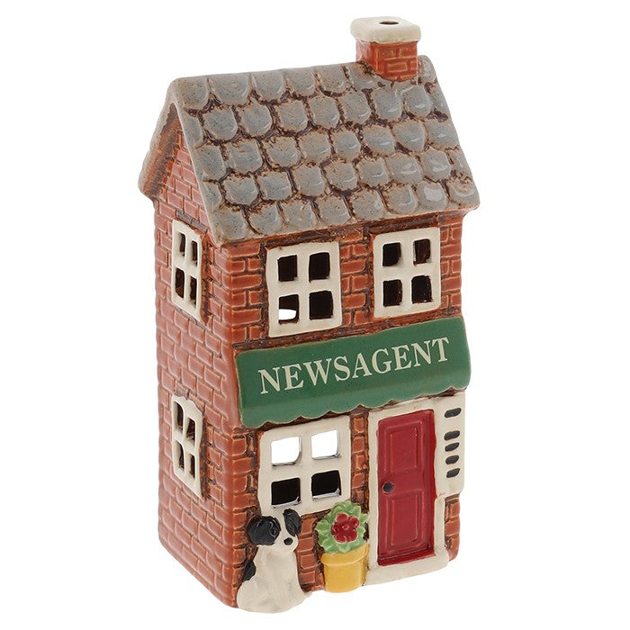 Village Pottery Newsagent Tealight House