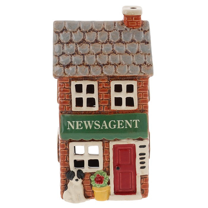 Village Pottery Newsagent Tealight House