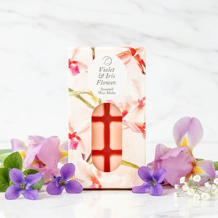 Violet & Iris Flower Wax Melts