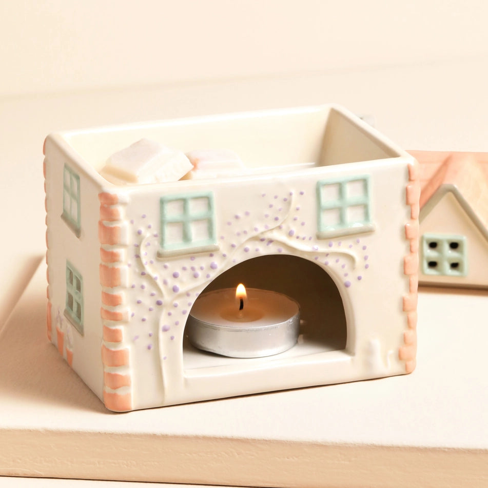 Pastel Cottage Oil Burner & Wax Warmer