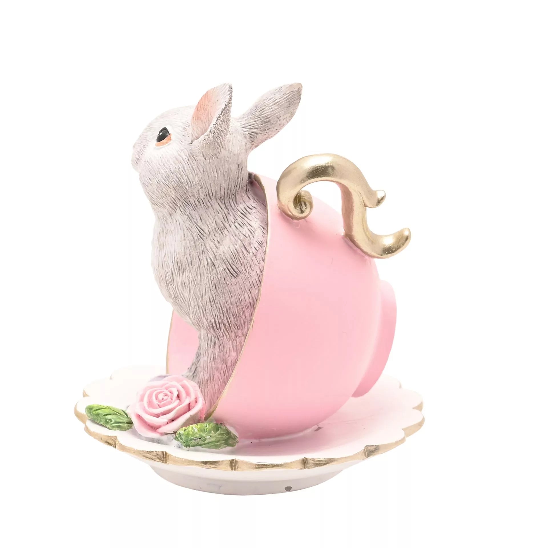 Teacup Rabbit Figurine