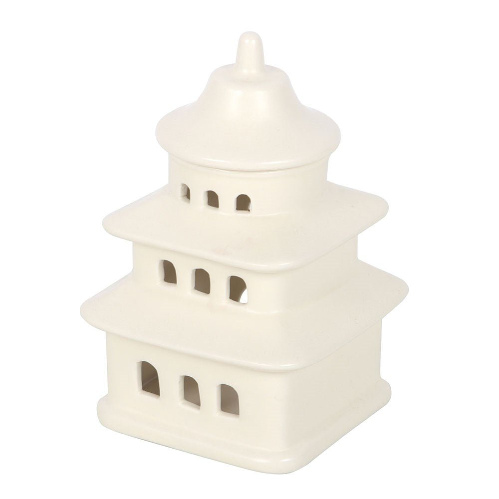 Pagoda Shaped Oil Burner & Wax Warmer