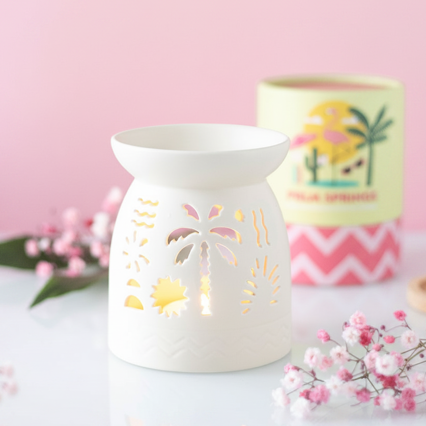 Creamy White Beach Oil Burner