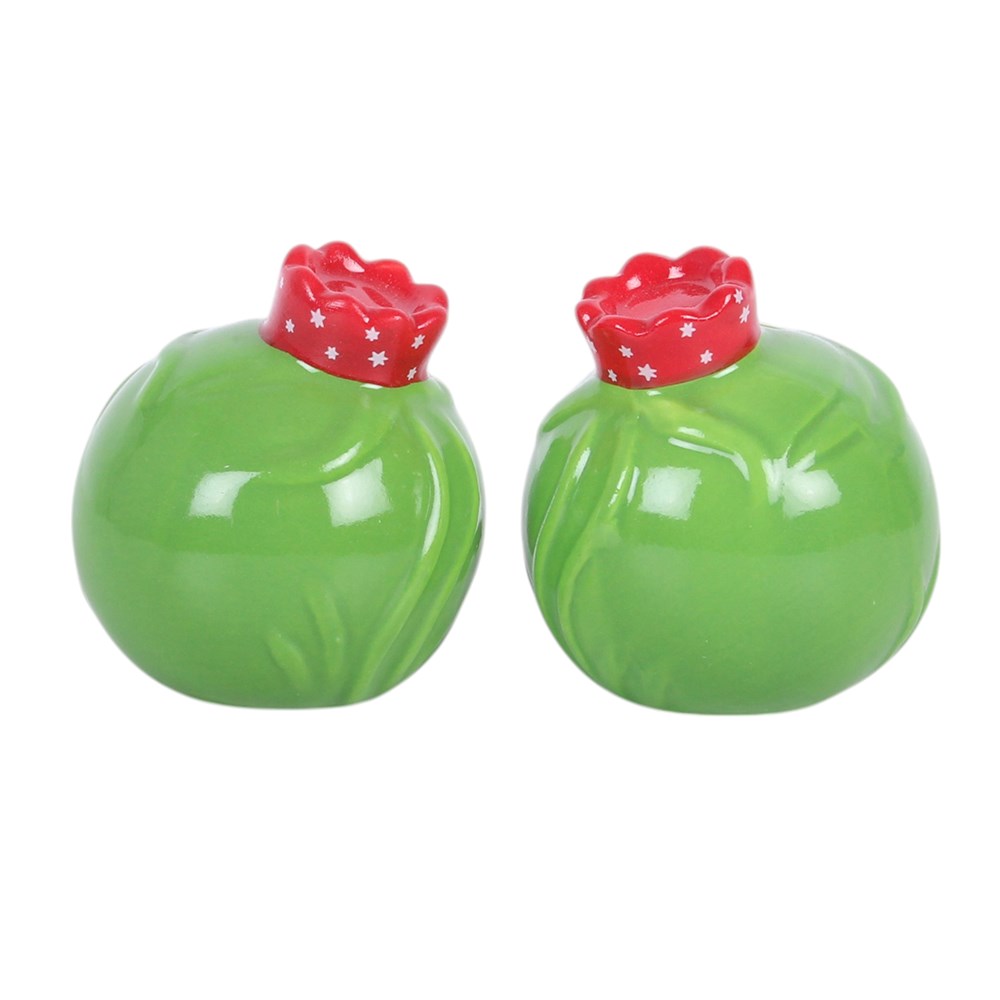 Brussels Sprouts Salt & Pepper Shakers