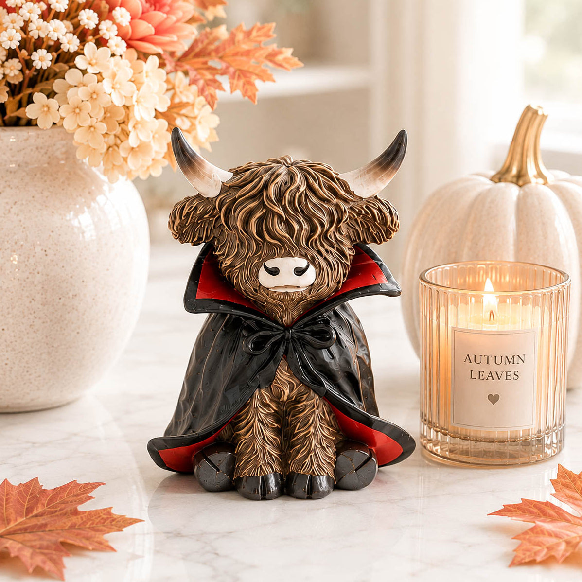 Spooky Halloween Costume Highland Cow