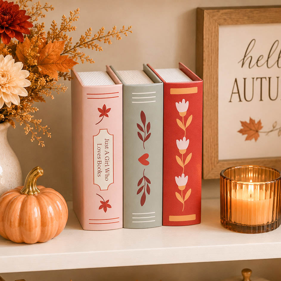 Just A Girl Who Loves Books Faux Book Storage Box