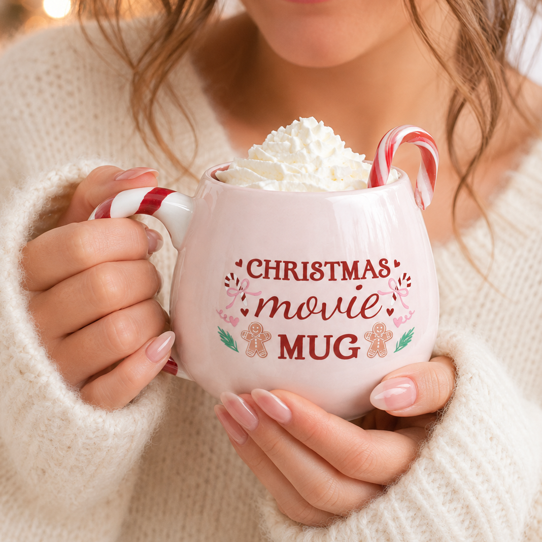 Pink Christmas Movie Mug