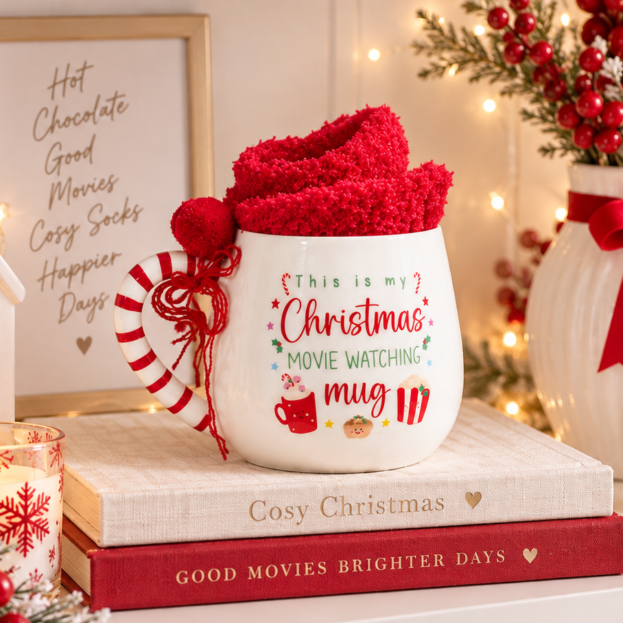 Christmas Movie Watching Mug