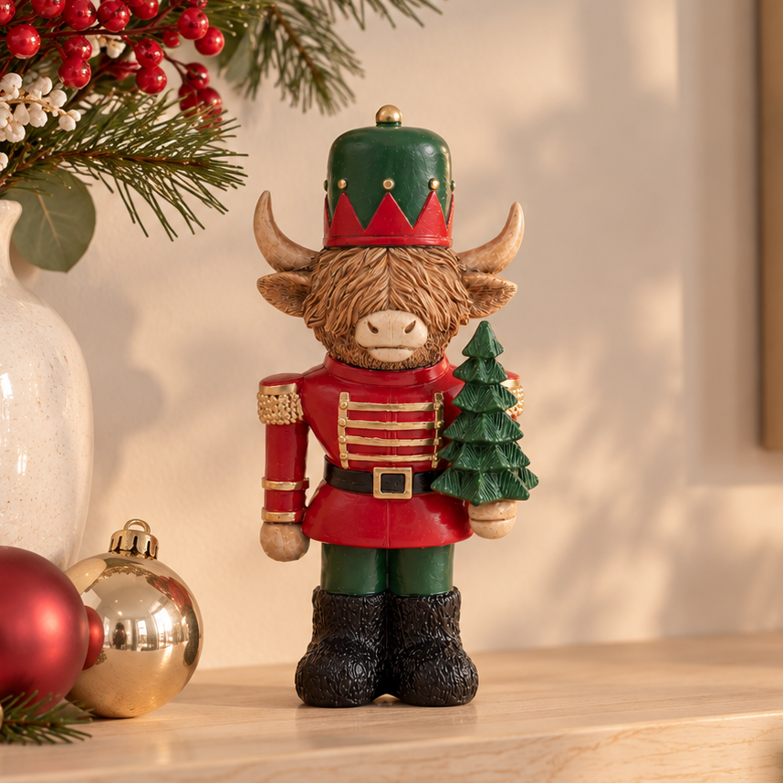 Nutcracker Highland Cow