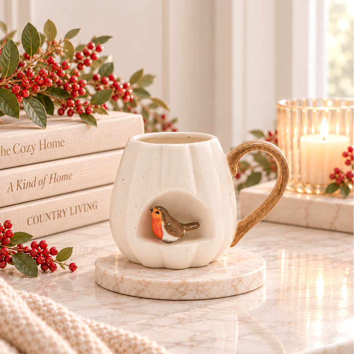 Country Living Robin Mug