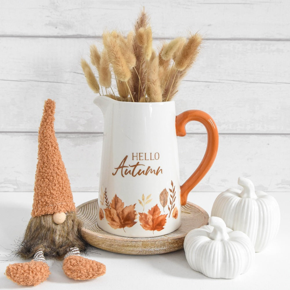 Hello Autumn Ceramic Jug