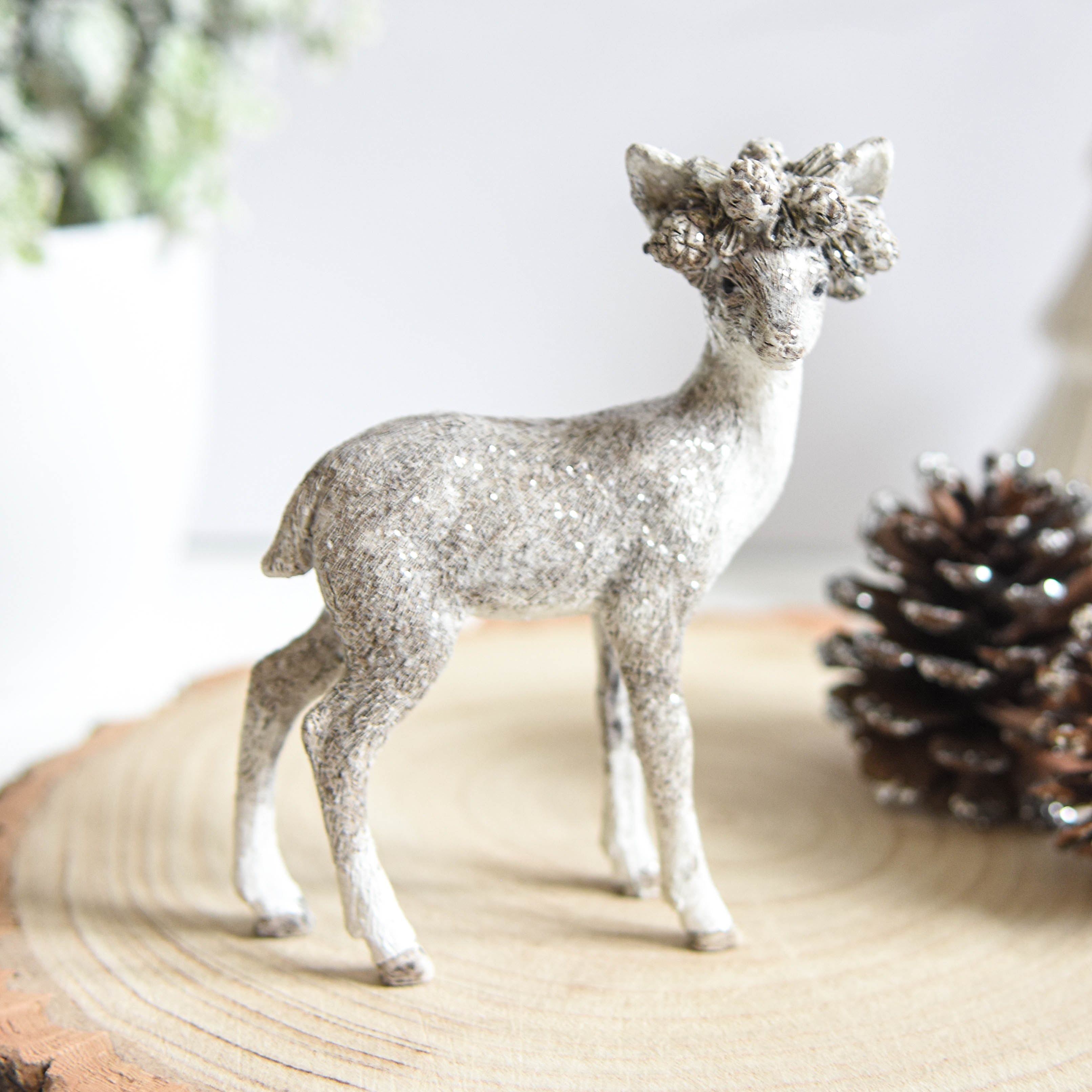 Small Resin Deer Ornament