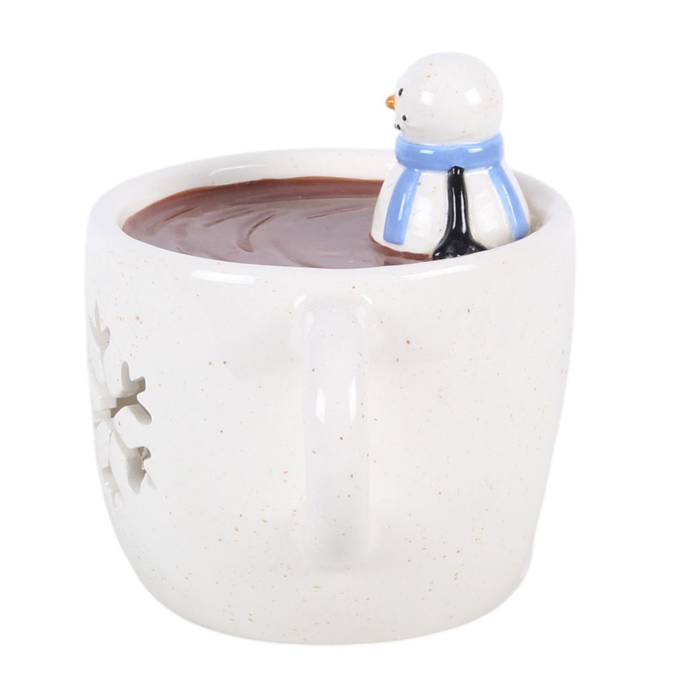Snowman Hot Chocolate Oil Burner & Wax Warmer