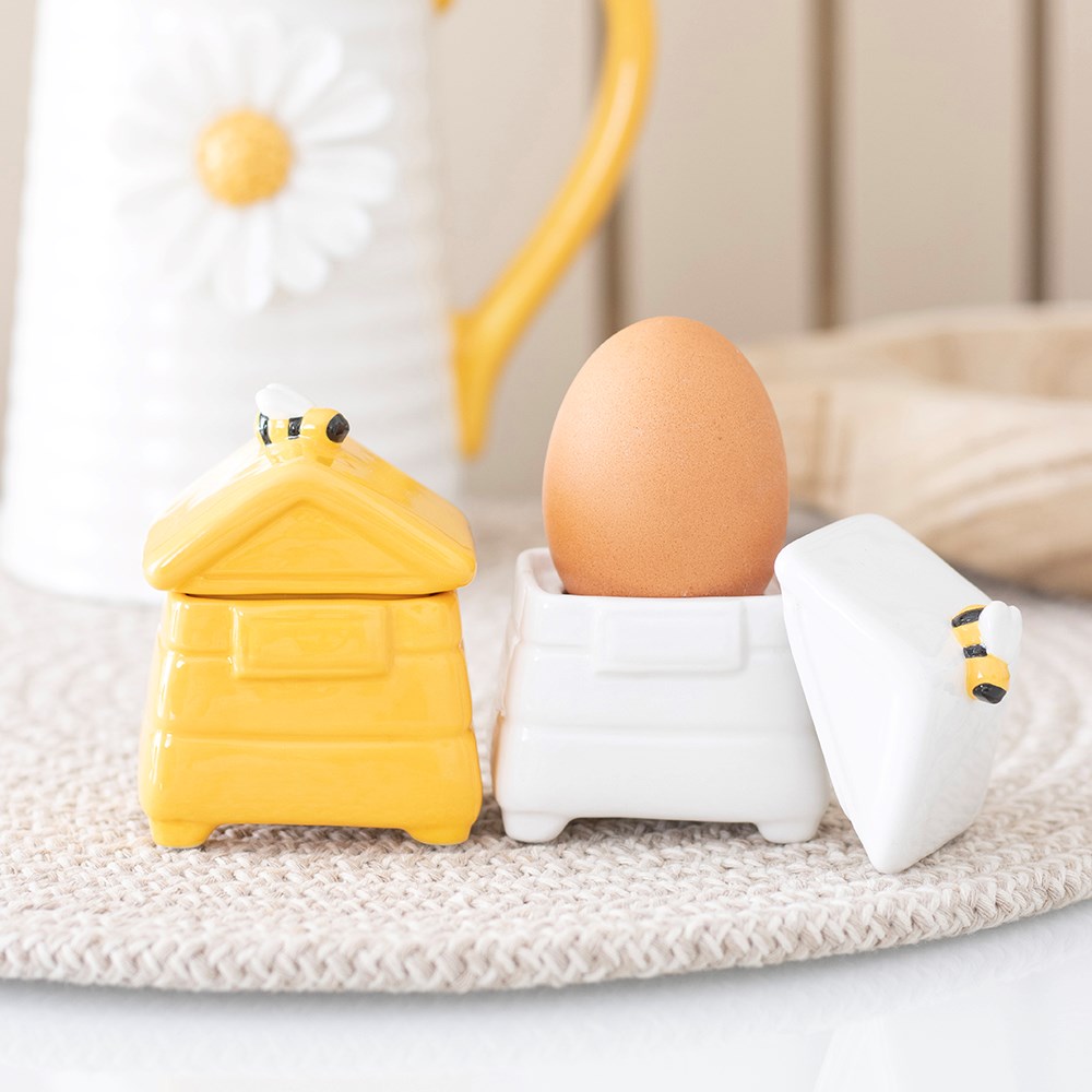 Beehive Egg Cups Set of 2