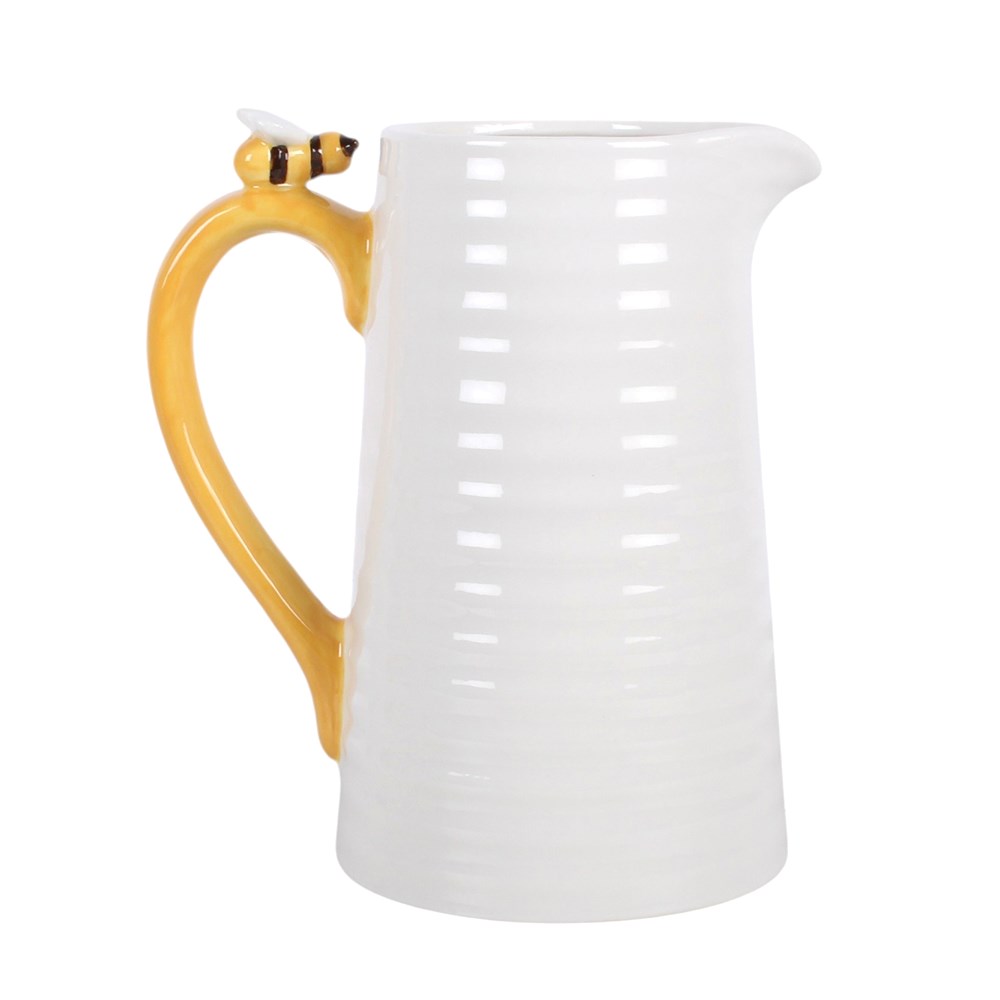 3D Daisy & Honey Bee Flower Jug