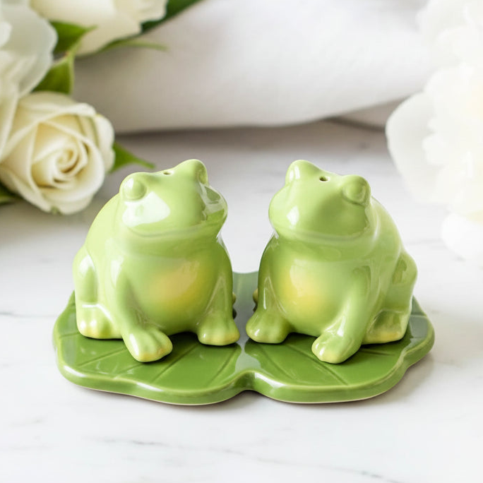 Frog Salt & Pepper Shaker Set