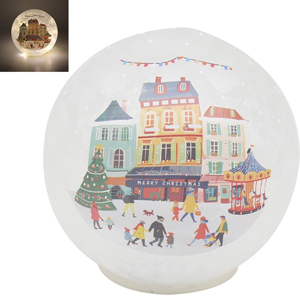 Tinsel Town Frosted LED Ball