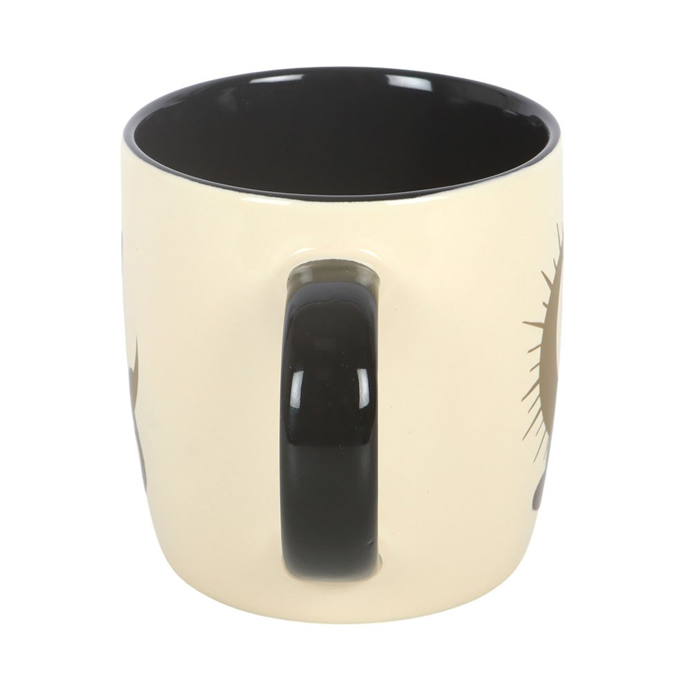 Sitting Black Cat Magick Mug