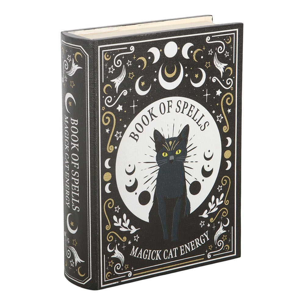 Black Cat Magick Book of Spells Storage Book