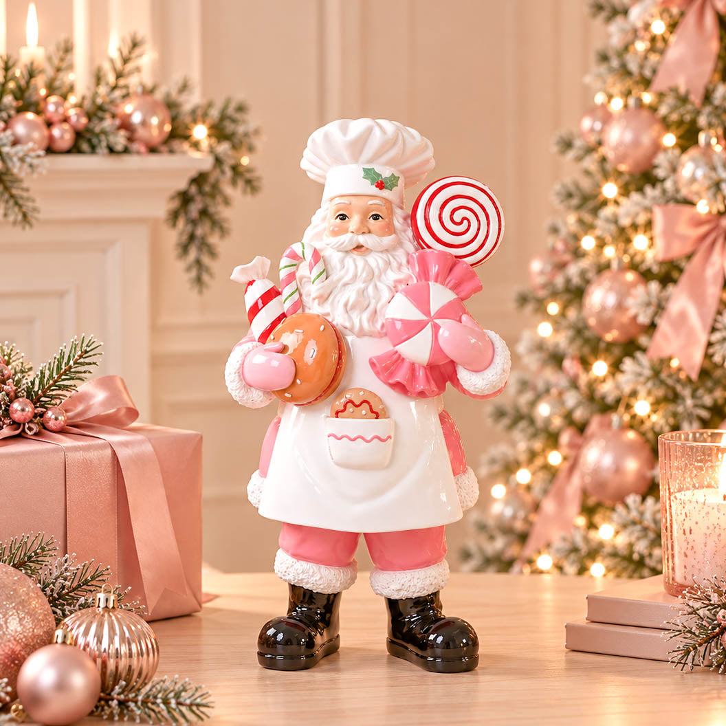 Whimsical Wonderland Father Christmas Figurine