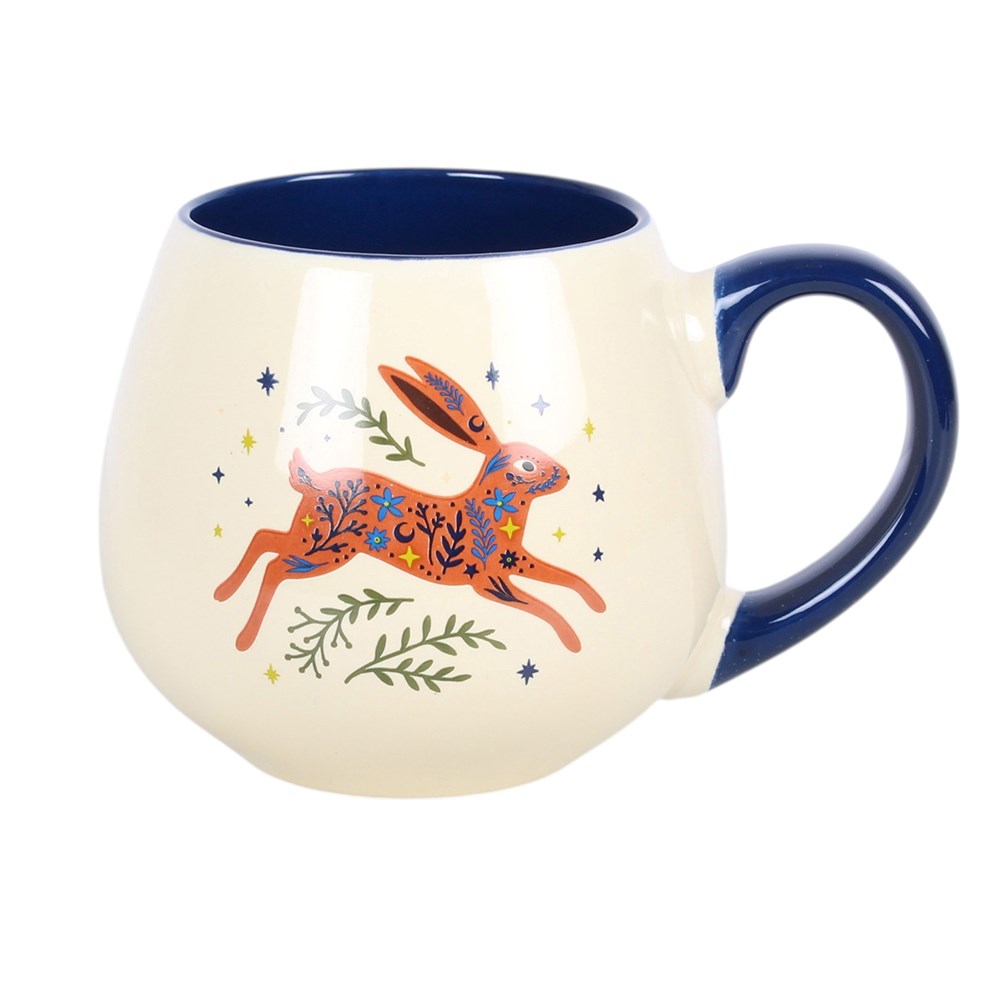 Leaping Hare Mug & Socks Set