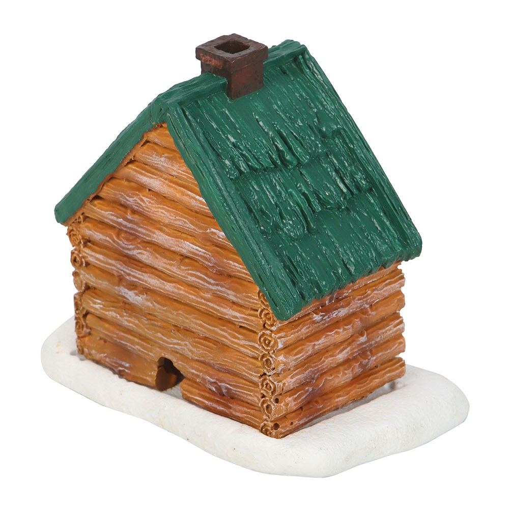 Cabin Ski Chalet Incense Cone Burner