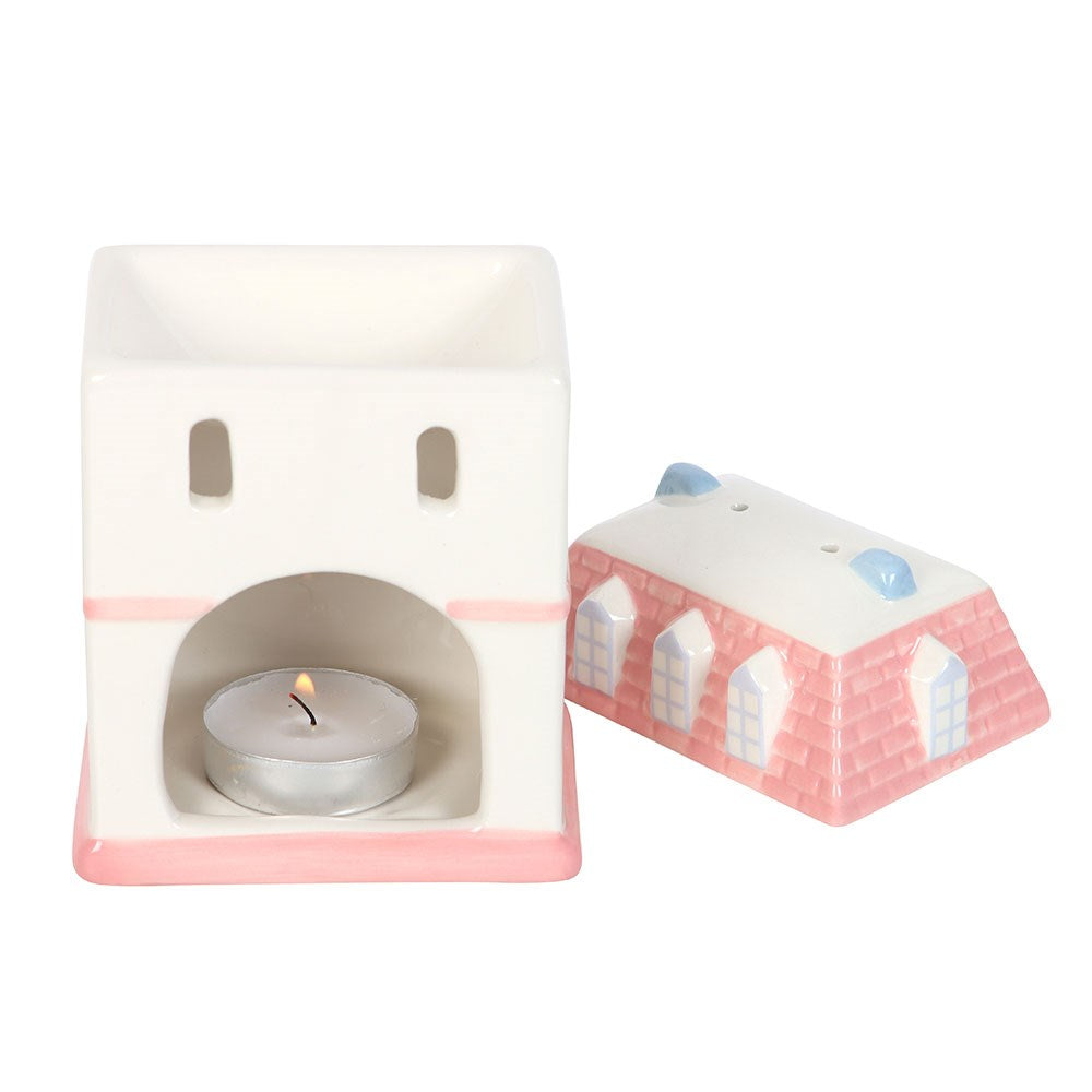 Pastel House Oil Burner & Wax Warmer